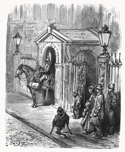 "Hlídky koní", 1872. od Gustave Dore