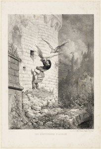 Lovci orlích hnízd od Gustave Dore