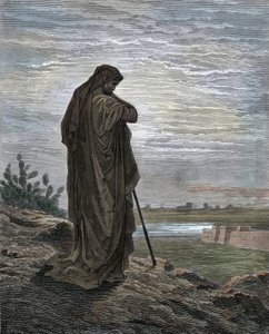 Rytina proroka Amose z „Bible“ od Gustava Dorea (1832-1883) od Gustave Dore