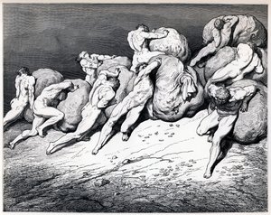 Shromažďovatelé a plýtvači, 1857. od Gustave Dore