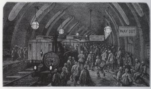 Dělnický vlak - od Gustave Dore