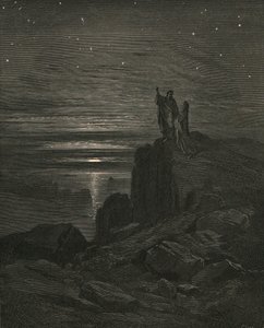 Odtud jsme opět spatřili hvězdy, c1890. od Gustave Dore