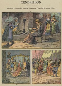 Cendrillon (barva lito) od Gustave Fraipont