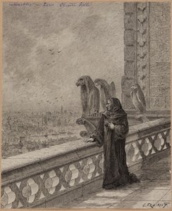 Claude Frollo. od Gustave Fraipont