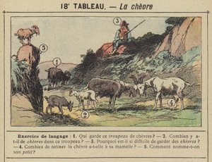 La chevre (barevní členové)