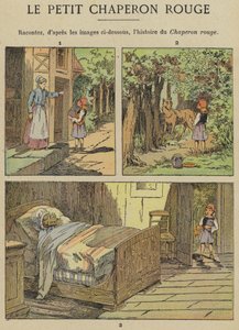Červená karkulka (barva lito) od Gustave Fraipont