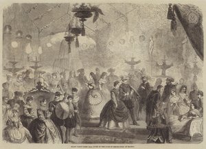 Velký maškarní ples vévody z Mediny-Coeli v Madridu od Gustave Janet