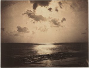 Účinek Slunce, Normandie od Gustave Le Gray