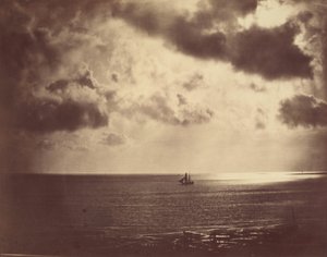 Brigáda na vodě, 1856 (foto) od Gustave Le Gray