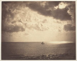Brig na vodě od Gustave Le Gray