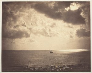 Brig on the Water, 1856. od Gustave Le Gray