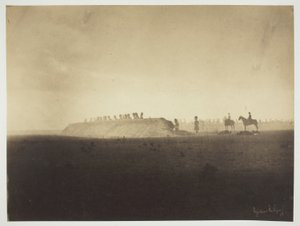 Tábořiště Chalons: Manévry 3. října od Gustave Le Gray