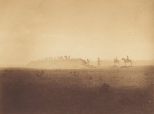 [Cvičná formace, Camp de Châlons] od Gustave Le Gray
