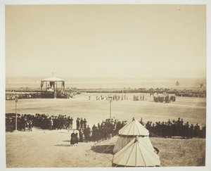 mše, Camp de Chalons od Gustave Le Gray