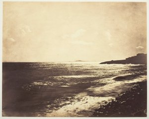Středozemní moře s horou Agde od Gustave Le Gray
