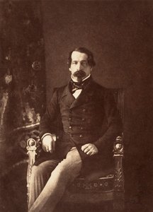 Portrét Louis-Napoleon Bonaparte jako princ-prezident, 1852. od Gustave Le Gray