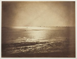 Přímořská krajina, Normandie od Gustave Le Gray
