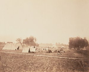 Bivak od Gustave Le Gray
