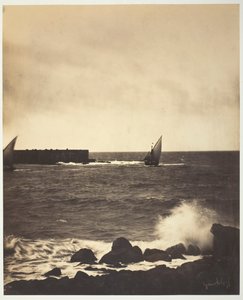 The Breaking Wave, 1857. od Gustave Le Gray