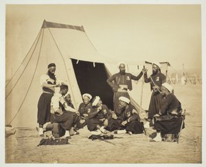 Bez názvu (Zouaves) od Gustave Le Gray