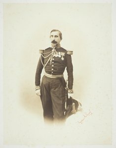 Bez názvu [francouzský důstojník], 1857. od Gustave Le Gray