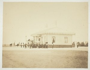 Bez názvu [důstojníci a hodnostáři], 1857. od Gustave Le Gray