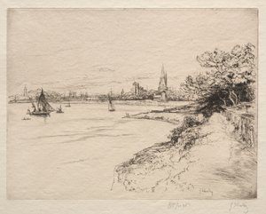 Cliff of Orbigny od Gustave Leheutre