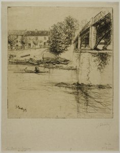 Most v Gournay, ze strany od Gustave Leheutre