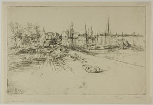 Nový přístav v la Rochelle od Gustave Leheutre