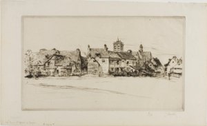 Věž St. Nizier, Troyes od Gustave Leheutre