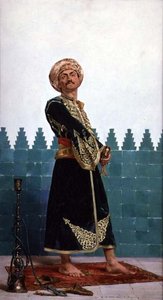 Arabský strážce od Gustave Leon Antoine Marie Popelin