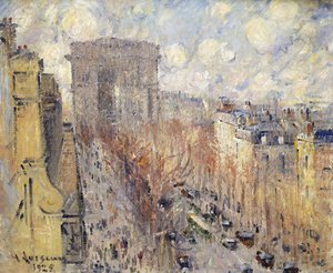 Avenue Friedland, Paříž, 1925