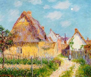 Chata v Le Vaudreuil, 1903 od Gustave Loiseau