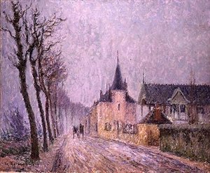 Pothuis Quay, Pontoise od Gustave Loiseau