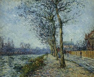 Oise v Pontoise; Oise v Pontoise, 1900 od Gustave Loiseau