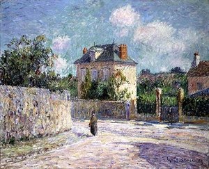 Malý měšťanský dům od Gustave Loiseau