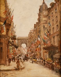 den dobytí Bastilly od Gustave Madelein