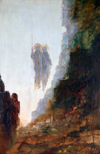 Andělé Sodomy, c1846-1898 od Gustave Moreau