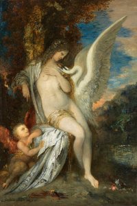 Gustave Moreau Leda c1875 od Gustave Moreau
