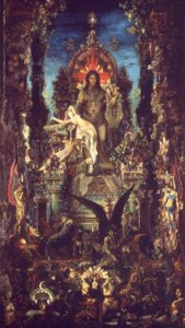 Jupiter a Semele od Gustave Moreau