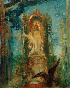 Jupiter a Semele od Gustave Moreau