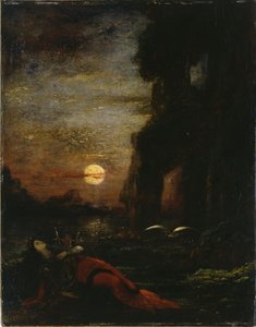 Smrt Sapfó od Gustave Moreau