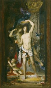 Mladý muž a smrt od Gustave Moreau