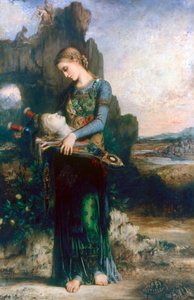Orfeus, 1865 od Gustave Moreau