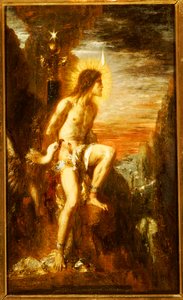 Prometheus vázaný od Gustave Moreau