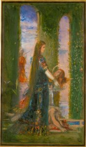 Salome v zahradě od Gustave Moreau