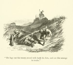 Ilustrace k dílům Rabelaise od Gustave after Dore