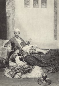 V harému (rytina)