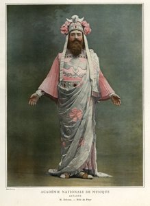 Jean-Francois Delmas jako Phur, ilustrace z časopisu 