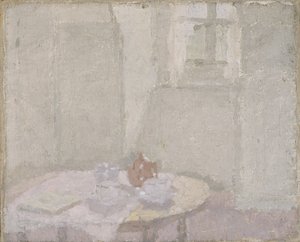 Malý interiér, asi 1926 (olej na plátně) od Gwen John